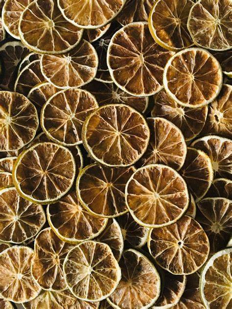 Dried Lime Wheels for Drinks, Potpourri, and Tea