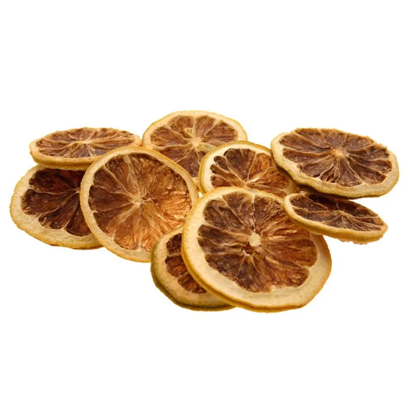 Dried Lemon Wheels for Drinks, Potpourri, and Tea