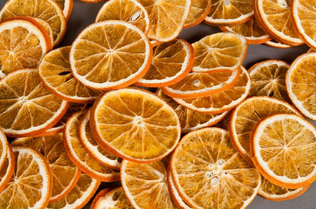 Dried Orange Citrus Wheels for Drinks, Potpourri, and Tea